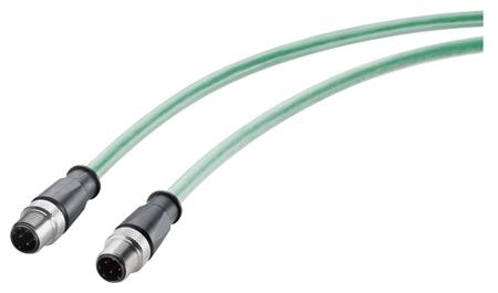 6XV18815AH50 Siemens Male M12 to M12 Sensor Actuator Cable, 5m