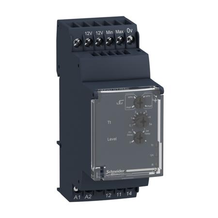 RM35LV14MW Schneider Electric Liquid Level Monitoring Relay, DPDT, DIN Rail