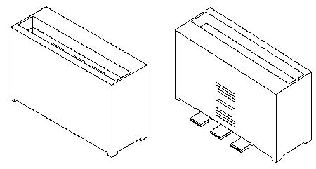 PEC-07-01-T-S Samtec PEC Series Female Edge Connector, Through Hole Mount, 7-Contacts, 2.54mm Pitch, 1-Row, Solder Termination