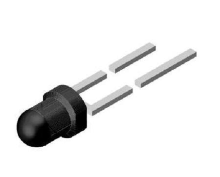 VSLB4940  Vishay, 940nm High Speed Infrared Emitting Diode, Leaded Through Hole package
