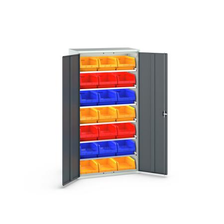 16926551.19 Bott 2 Door Sheet Steel Cupboard, 1050 x 550 x 2000mm