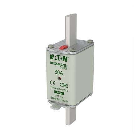 50NHM1B-690 50A Tag Fuse, 40 x 135mm, 690V