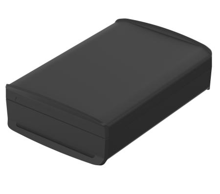 48414355-HMT1 Bopla BoVersa Series Black Polycarbonate Desktop Enclosure, 180 x 120 x 52mm