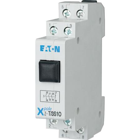 248330-Z-T-3S1O Eaton Z-T Series Push Button Switch, DIN Rail, 1NC, 3NO, 400V, IP40