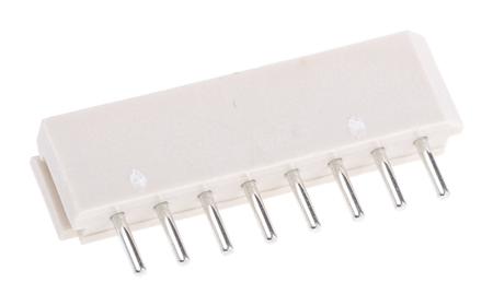 22-03-5085 Molex SPOX Series Straight Through Hole PCB Header, 8 Contact(s), 2.5 mm Pitch, 1 Row, Shrouded