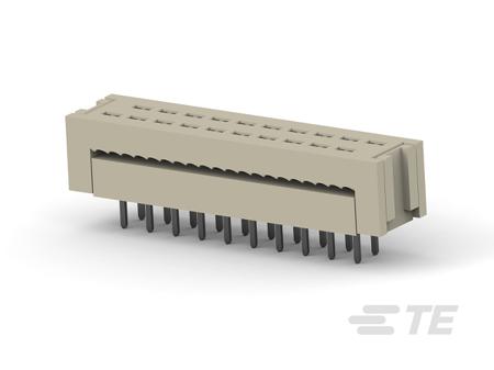 2-216093-0 TE Connectivity 2.54mm Pitch 20 Way,Through Hole Mount IC Dip Header, Tin, 1A
