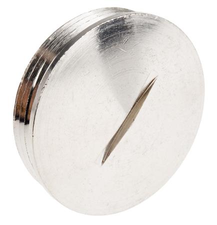 52003440 Lapp Blanking Plug, PG29, Nickel Plated Brass, Threaded