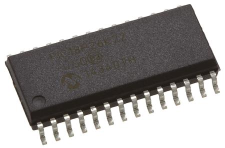 PIC18F26K22-I-SO Microchip PIC18F26K22-I/SO, 8bit PIC Microcontroller, 64MHz, 64 kB Flash, 28-Pin SOIC
