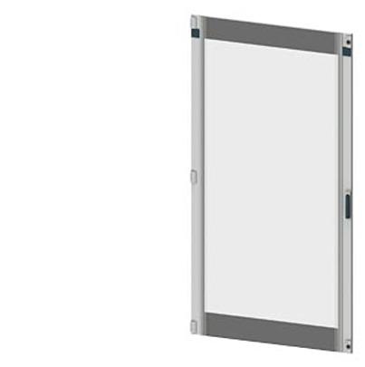 8PQ2197-1BA11 Siemens 8PQ2197 Series Lockable Sheet Steel RAL 7035 Transparent Door, 2000mm H, 1m W, 25mm D for Use with SIVACON S4