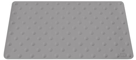 PODOCFL4280G ID Group Grey Anti-Slip Natural Rubber Tile 80cm x 420mm x 7mm