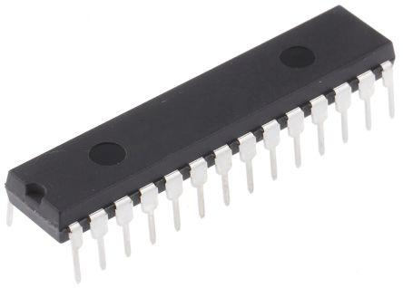 PIC16F15256-I-SP Microchip PIC16F15256-I/SP, 8bit PIC Microcontroller, PIC16, 32MHz, 28 kB Flash, 28-Pin SPDIP