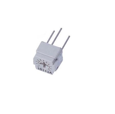 FT-63ETP202 Through Hole Trimmer Potentiometer 0.5W Top Adjust Nidec Components