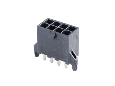 46207-0208 Molex 46207 Series Vertical Through Hole PCB Header, 8 Contact(s), 4.20 mm Pitch, 2 Row, Shrouded