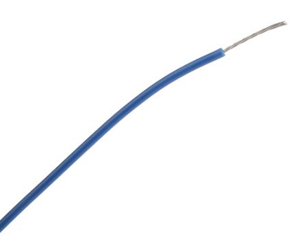 3050 BL001 Alpha Wire Hook-up Wire PVC Series Blue 0.23 mm² Harsh Environment Wire, 24 AWG, 7/0.20 mm, 305m, PVC Insulation, 3050