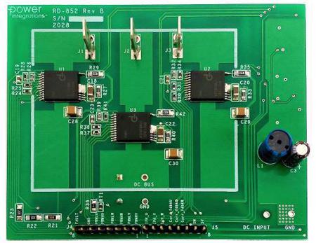 RDK-852 Power Integrations  3-Phase Inverter for LNK3204D, BRD1263C for Brushless DC Motor