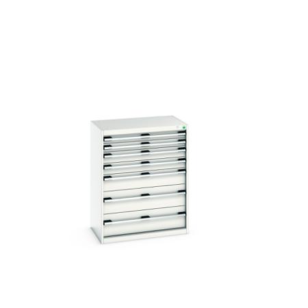 40012100-16V Bott 7 Cabinet, Steel, 1000mm x 525mm x 800mm, Light Grey