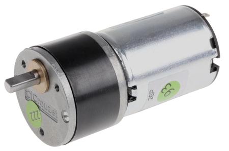82862004 Crouzet Brushed Geared DC Geared Motor, 3 W, 24 V dc, 50 Ncm, 440 rpm, 5mm Shaft Diameter