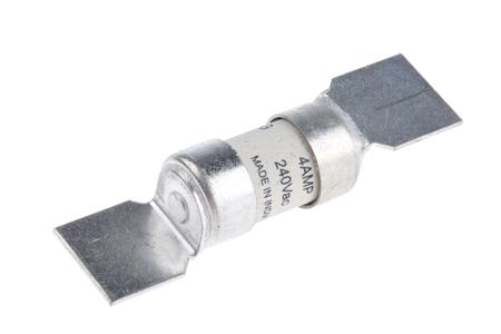 521-2832 RS Pro 4A E1 British Standard Fuse, gG, 240V ac HRC