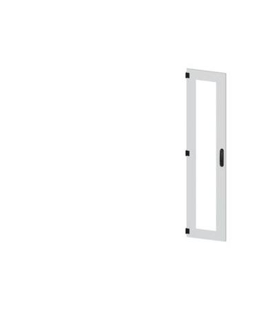 8MF1840-2UT15-0BE2 Siemens 8MF18 Series Glass, Steel RAL 7035 Glazed Door, 1800mm H, 400mm W for Use with SIVACON 8MF1
