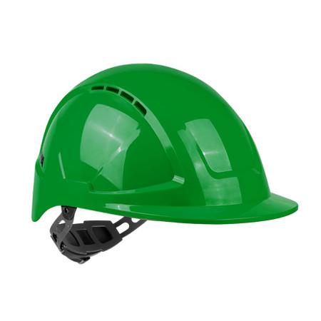 ENH00011EZ Skytec RADIUS Green Safety Helmet , Adjustable, Ventilated