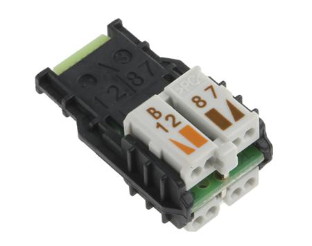 J00026A2113 Telegartner MFP8, Cat6a 8P8C Way Straight Cable Mount Shielded RJ45 Connector Male