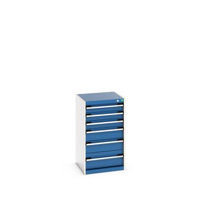 40010039.11V Bott 6 Cabinet, Steel, 900mm x 525mm x 525mm, Blue, Light Grey
