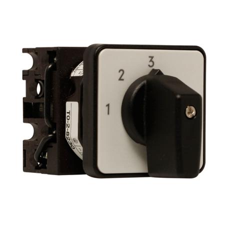 78627335-T0-2-8231-E-EZ-P1-RS257-9643- Eaton, SP 4 Position 60° Multi Step Cam Switch, 690V ac, 20A, Toggle Actuator
