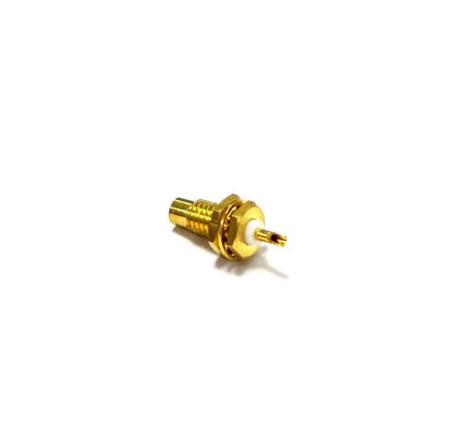 246-9500 RS PRO, Plug Panel Mount SMC Connector, 50Ω, Solder Termination, Straight Body
