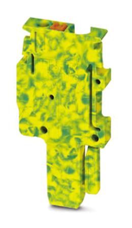 3212675 Phoenix Contact, PP-H 1.5/S/1-L GNYE, Pluggable Terminal Block, Plug, Push In Termination,