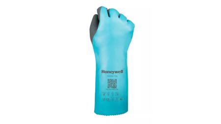 33-3765E-9L Honeywell Safety FLEXTRIL 231 Black, Green HPPE, Nitrile, Nylon, Spandex Chemical Resistant, Cut Resistant Gloves, Size