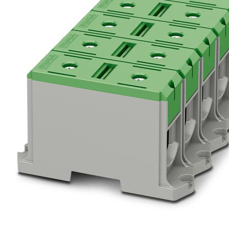 1086507 Phoenix Contact  UBAL Series Green, 240mm², Single-Level, Screw Termination