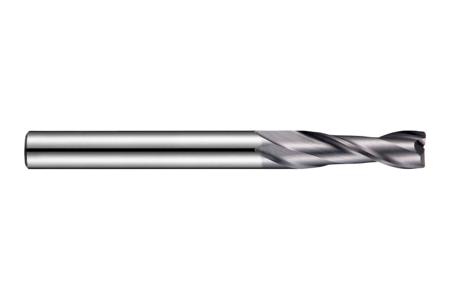 S9222-0 Dormer End Mill, 2mm Cutter, Solid Carbide, 3 mm Shank, 6mm Cut Length