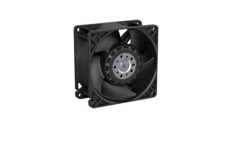 8315100324 ebm-papst Axial Fan, 24 V dc, dc Operation, 135m³/h, 12W, 500mA Max, IP68, 80 x 80 x 38mm
