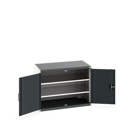 40021094-19V Bott 2 Door Sheet Steel Floor Standing Cupboard, 1050 X 650 X 800mm
