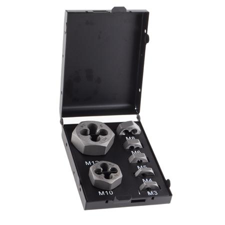 506-4318 RS PRO M3 to M12 HSS 7 piece Die Nut Set