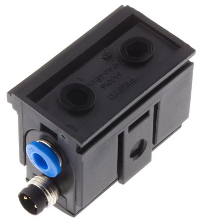 SDE5-D10-O-Q4-P-M8 Festo Push In 4 mm Pressure Switch, 0bar to 10 bar
