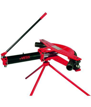 240252 Virax Pipe Bender For Use With Steel 1.1/2 in, 1.1/4 in, 1/2 in, 1 in, 2.1/2 in, 2 in, 3/4 in, 3/8 in, 3 in