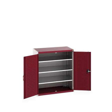 40021096-24V Bott 2 Door Sheet Steel Floor Standing Cupboard, 1050 X 650 X 1200mm