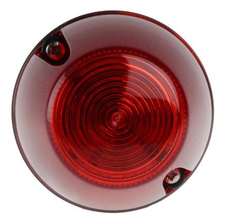 LED100-02-02 LED, Flashing Beacon LED100 Series, Red, Surface Mount, Wall Mount, 20 → 30 V ac/dc