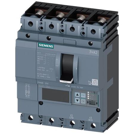 3VA2216-7JQ42-0AA0 Siemens SENTRON Electronic Circuit Breaker 160A 3VA2, 4 channels