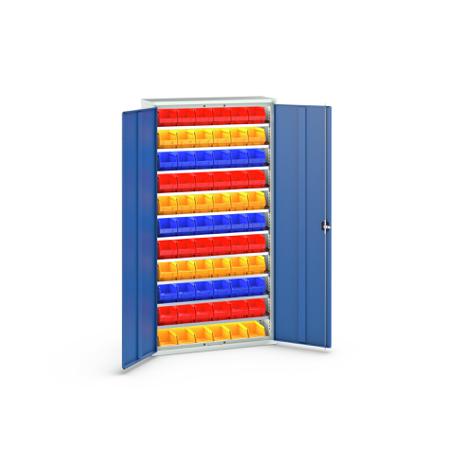 16926501.11 Bott 2 Door Sheet Steel Cupboard, 1050 x 350 x 2000mm