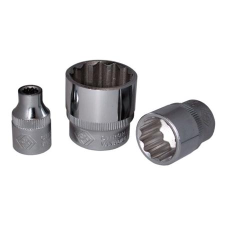 T4690M 20 CK 1/2 in Drive 20mm Standard Socket, 38 mm Overall Length