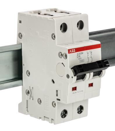2CDS272001R0041-S202M-D-4A---15-KA ABB System Pro M Compact 4A MCB2P Curve D