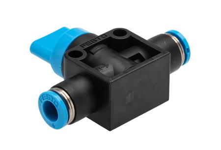 HE-3-QS-6 Festo HE Series Pneumatic Manual Control Valve, PBT