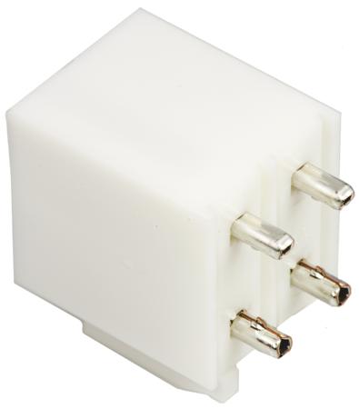 B04P-VL--LF--SN- JST VL B04P, 6.2mm Pitch, 4 Way, 2 Row, Straight PCB Header, Through Hole