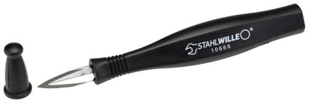72060100 STAHLWILLE Chrome Alloy Steel Hollow Scraper, 1 piece