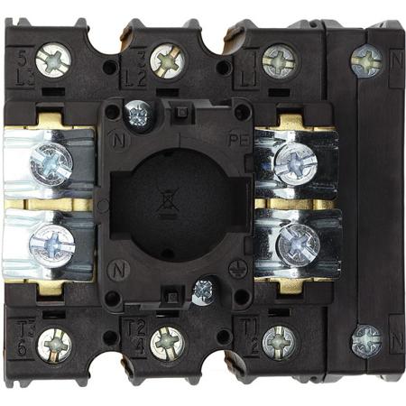 019890-P3-100-EA-SVB-N Eaton 3 + N Pole Panel Mount Non-Fused Switch Disconnector - 100A Maximum Current, 50kW Power Rating, IP65