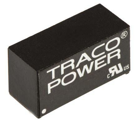 TMR 1211 TRACOPOWER TMR 2 DC-DC Converter, 5V dc/ 400mA Output, 9 → 18 V dc Input, 2W, Through Hole, +85°C Max Temp -40°C