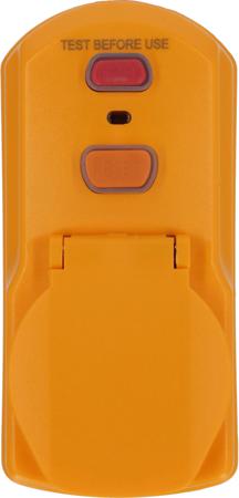 1290631 brennenstuhl, 1290 IP54 Yellow 2P Industrial Power Connector Adapter Plug, Socket, Rated At 16A, 230 V