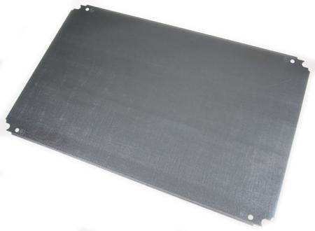 NSYMM64 Schneider Electric PanelSeT Series Metal Mounting Plate, 550mm H, 2mm W, 350mm L for Use with Spacial CRN Enclosure